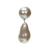 Pearl clip earrings
