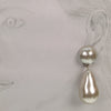Pearl clip earrings