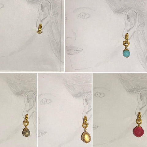 Accessorise all your outfits, by choosing one earring clip, and multiple drops to suit your mood and favourite clothes