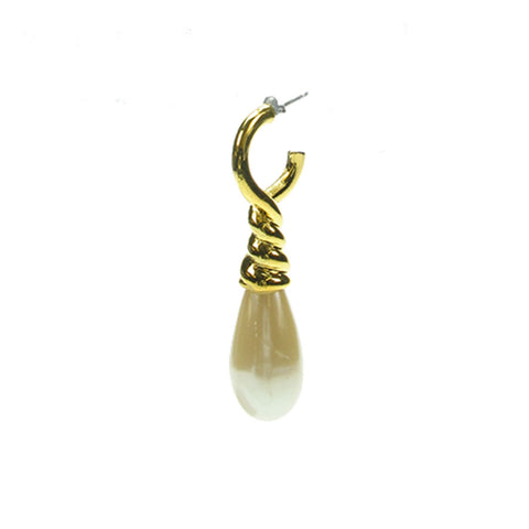 Pearl drop vintage earrings