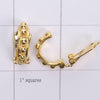 Mix and match Gold plated bobble earring clip