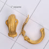 Mix and match Gold frost earring clip