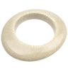 Cracked Ivory Resin oval bangle