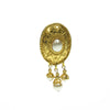 Pearl and Gold plated french Vintage earring