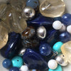 Mixture of subtle sea bead necklace