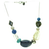 Mixture of subtle sea bead necklace