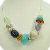 A versatile mix of colours bead necklace