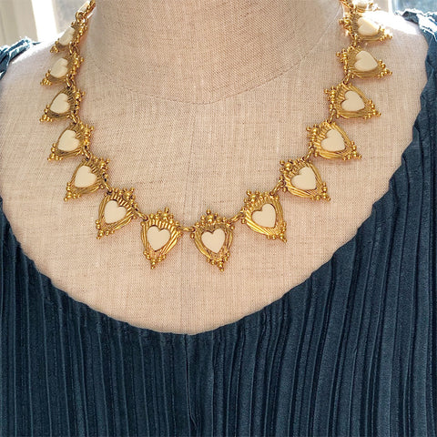 Vintage heart necklace